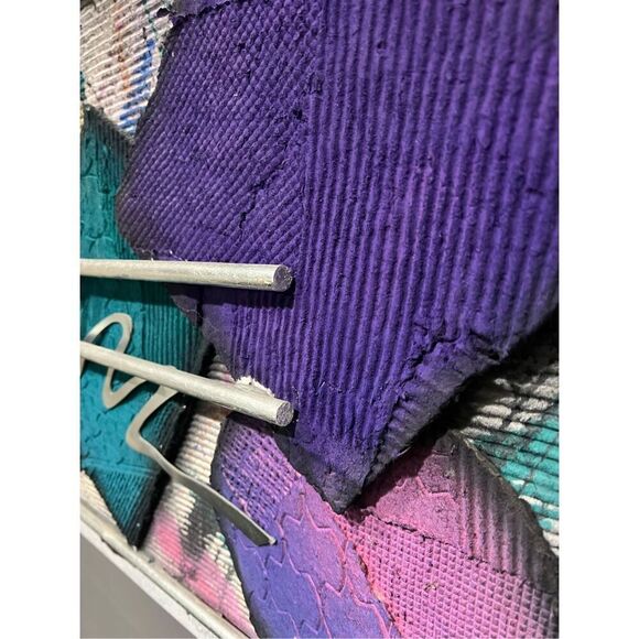 Postmodern 3D Mixed Media Art – “Graphics V” by M. Spillers (Circa 80s/90s) - Picture 8 of 10